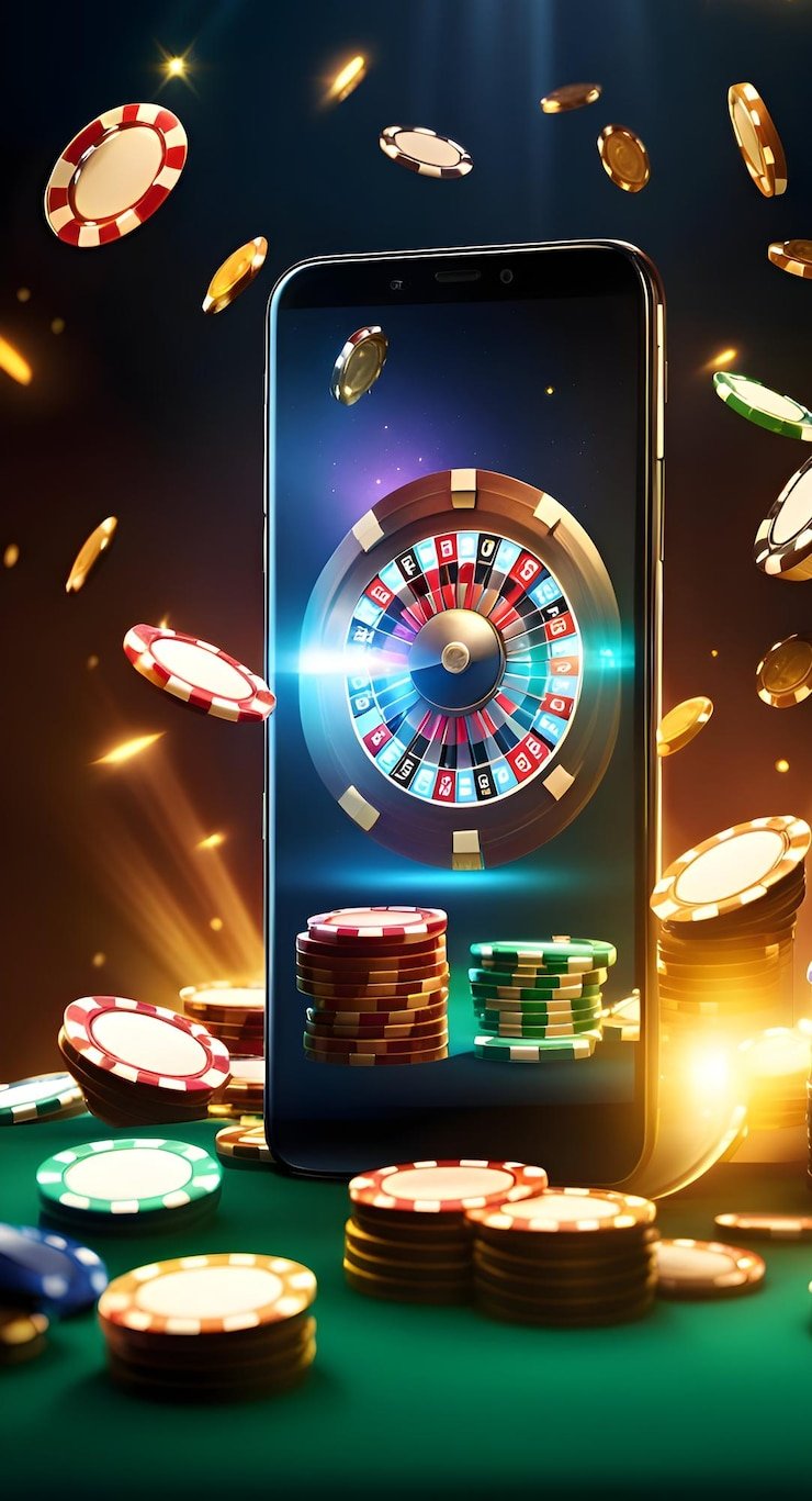 Tampilan antarmuka pengguna live casino yang responsif di perangkat mobile
